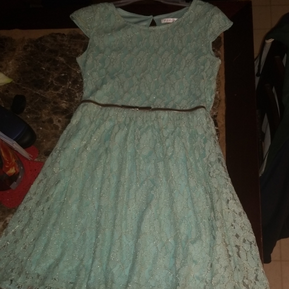 Xhilaration teal dress